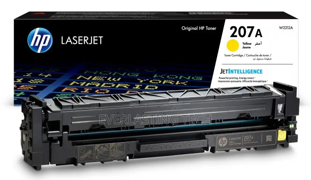 HP 207A Yellow Original Laserjet Toner Cartridge