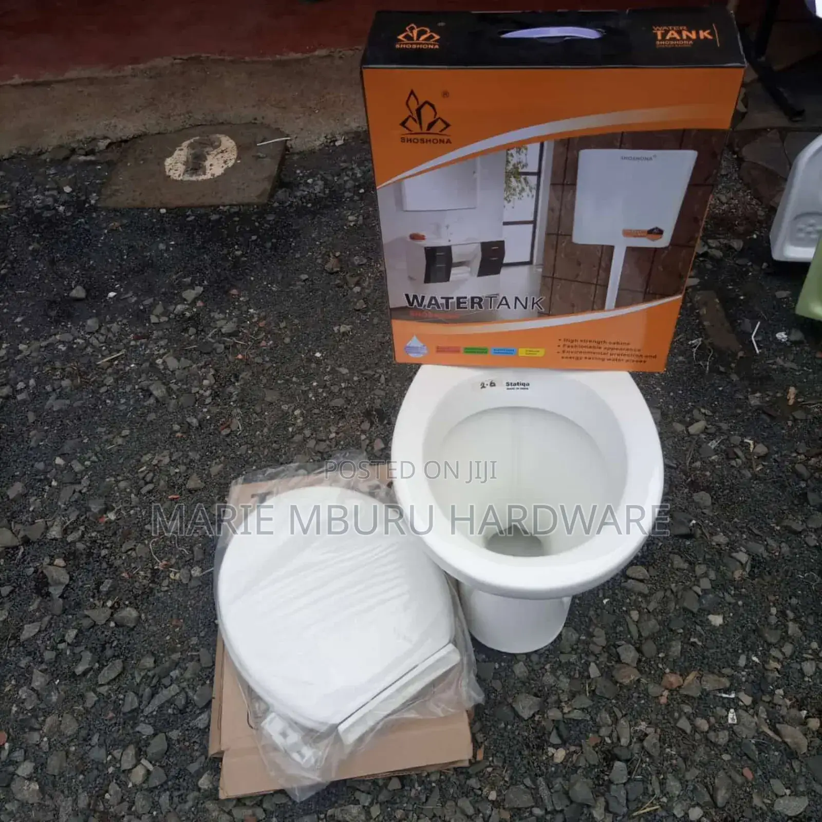 Shoshona Cistern N Toilet Seat Cover