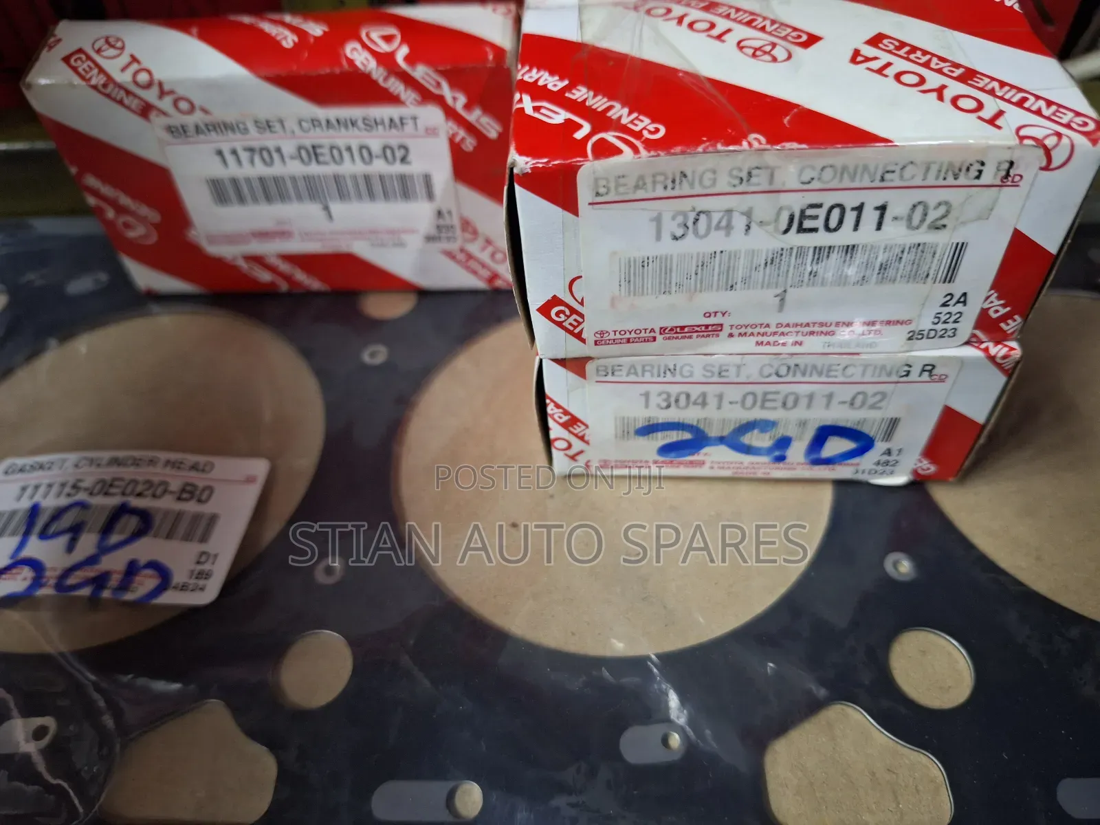 Toyota Hilux 1gd/2gd Engine Genuine Parts Available