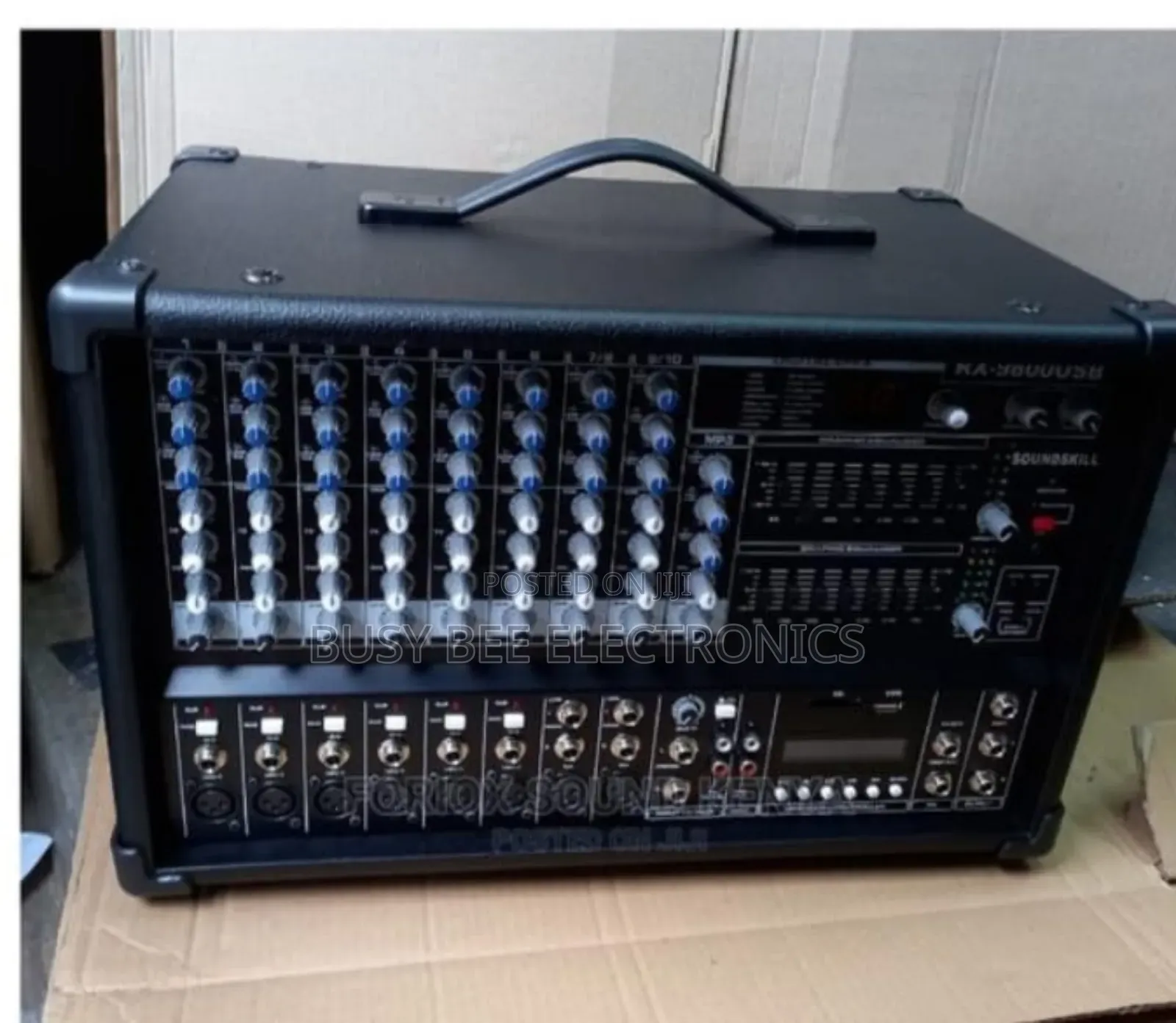 Sound Skill Box Type Powered Mixer