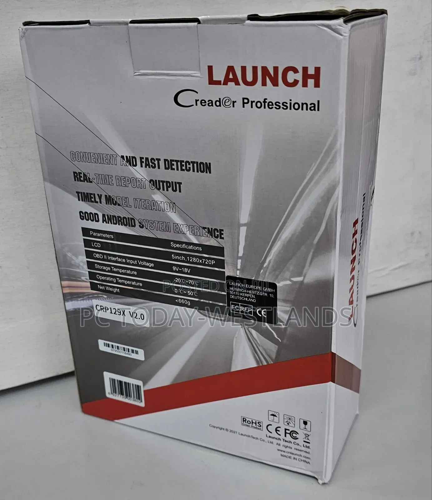 Launch Creader Crp129x V2.0 Obd2 Tool Lifetime Free Update