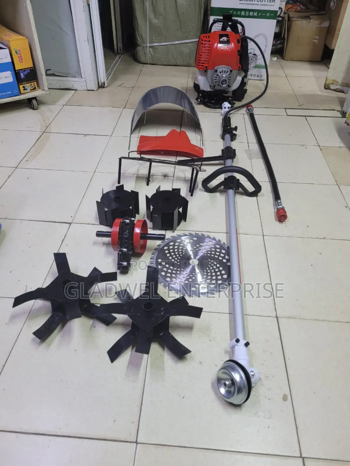 Tiller Weeder Brush Cutter 4 Stroke