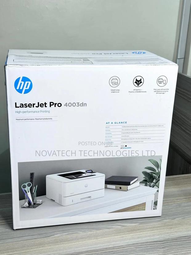 # H P Laser Jet Pro 4003dn Printer - main view