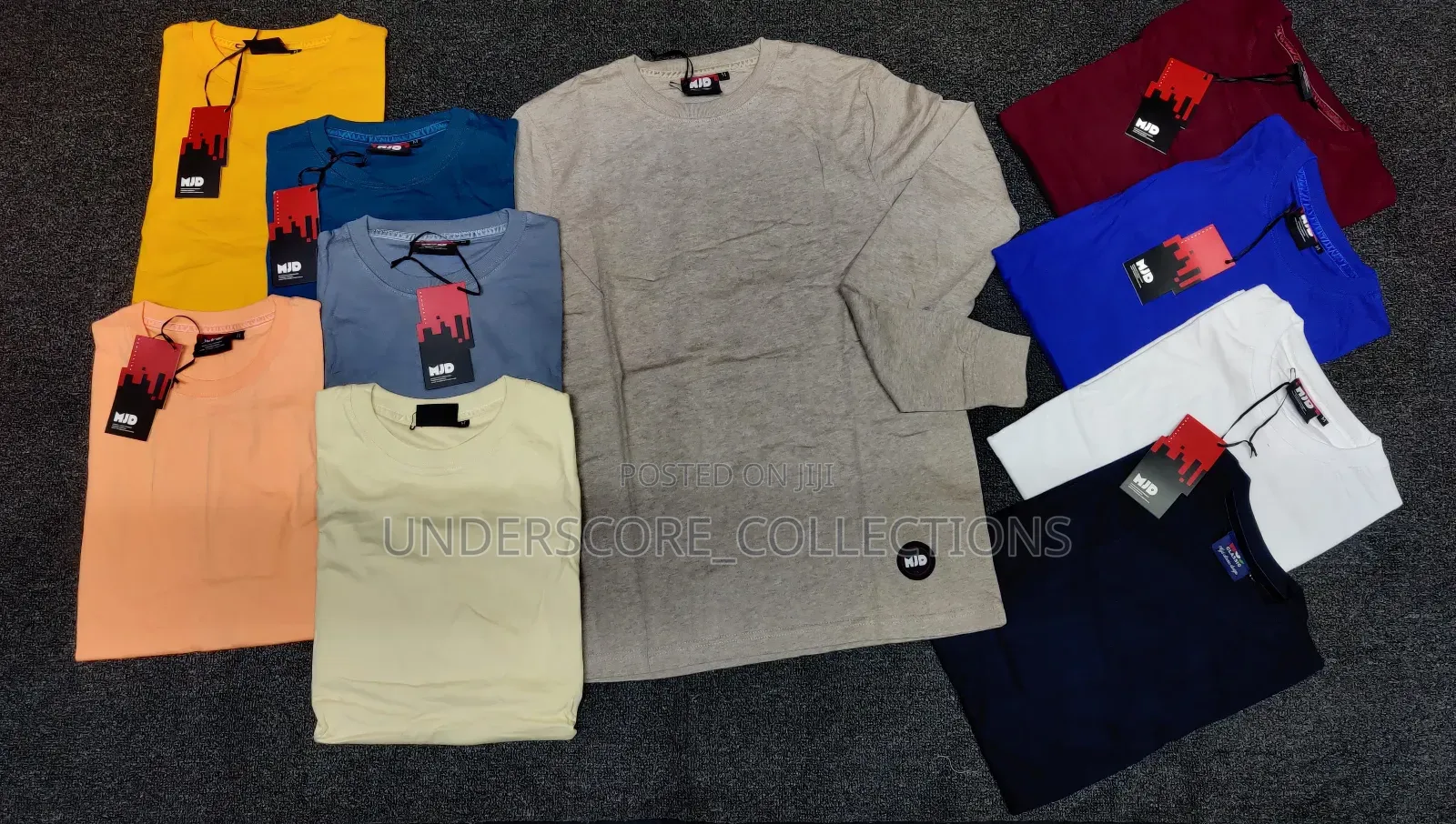 *New Arrivals*  *Mjd Plain Long-Sleeved T-Shirts*