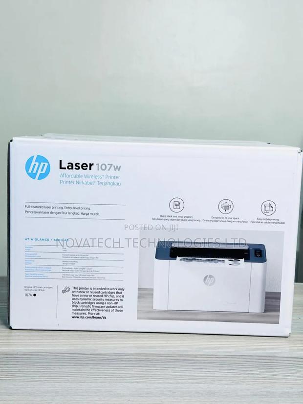^*# H P 107w Laser Jet Printer - main view