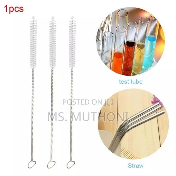 10pcs/Set Reusable Metallic Straw Cleaners - thumbnail 7