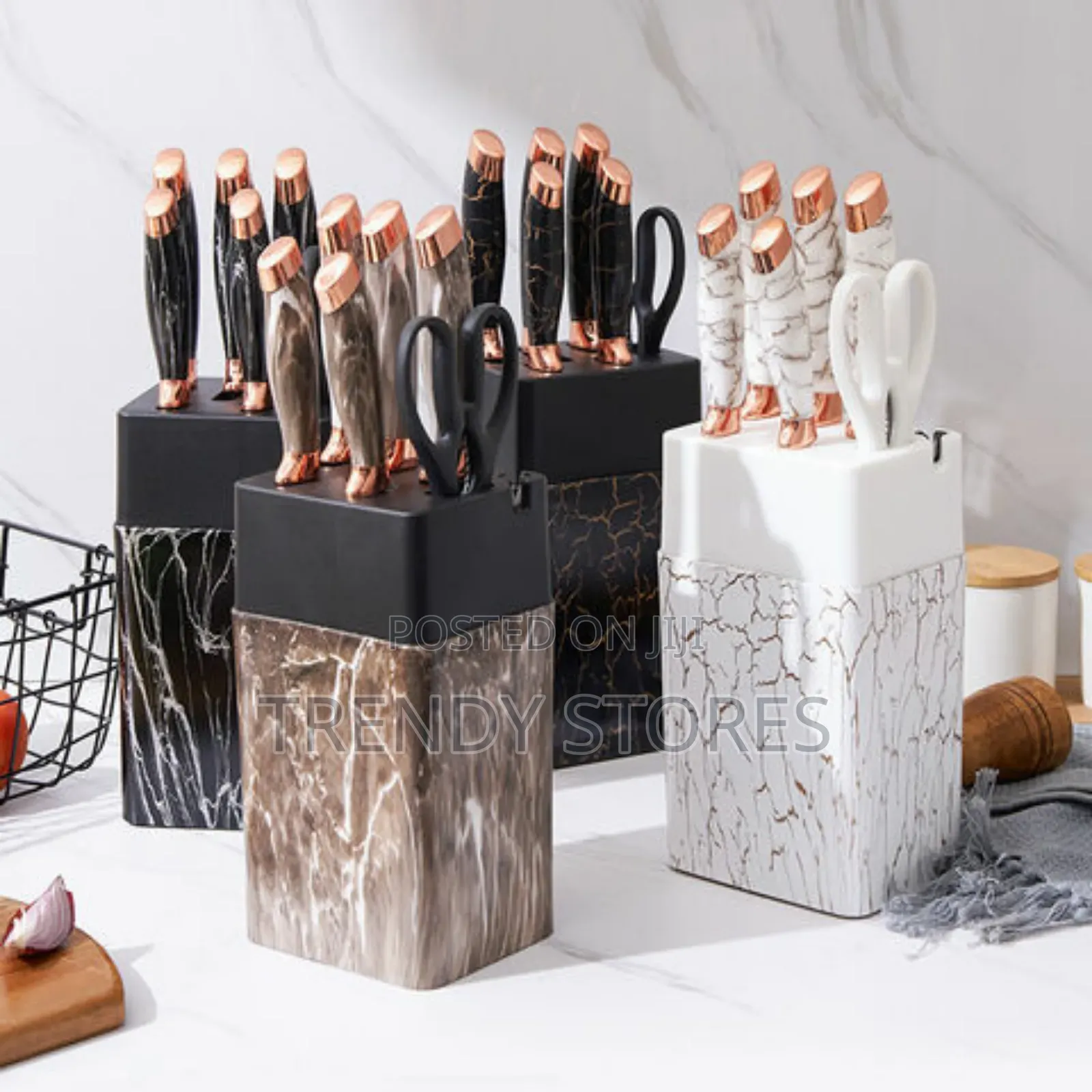 7pc Stainless Steel Knife Set