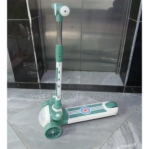 Adjustable Scooter With Melody/Light Green - main view