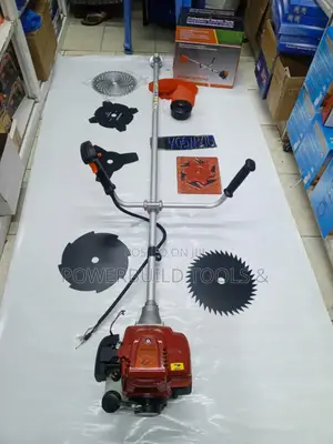Side Pack Brushcutter With 8 Different Blades