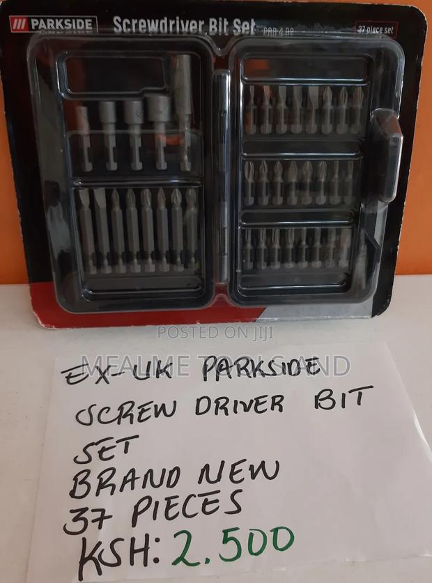 Screw Driver Bit Set New High STD Metal Long-lasting Ex-uk