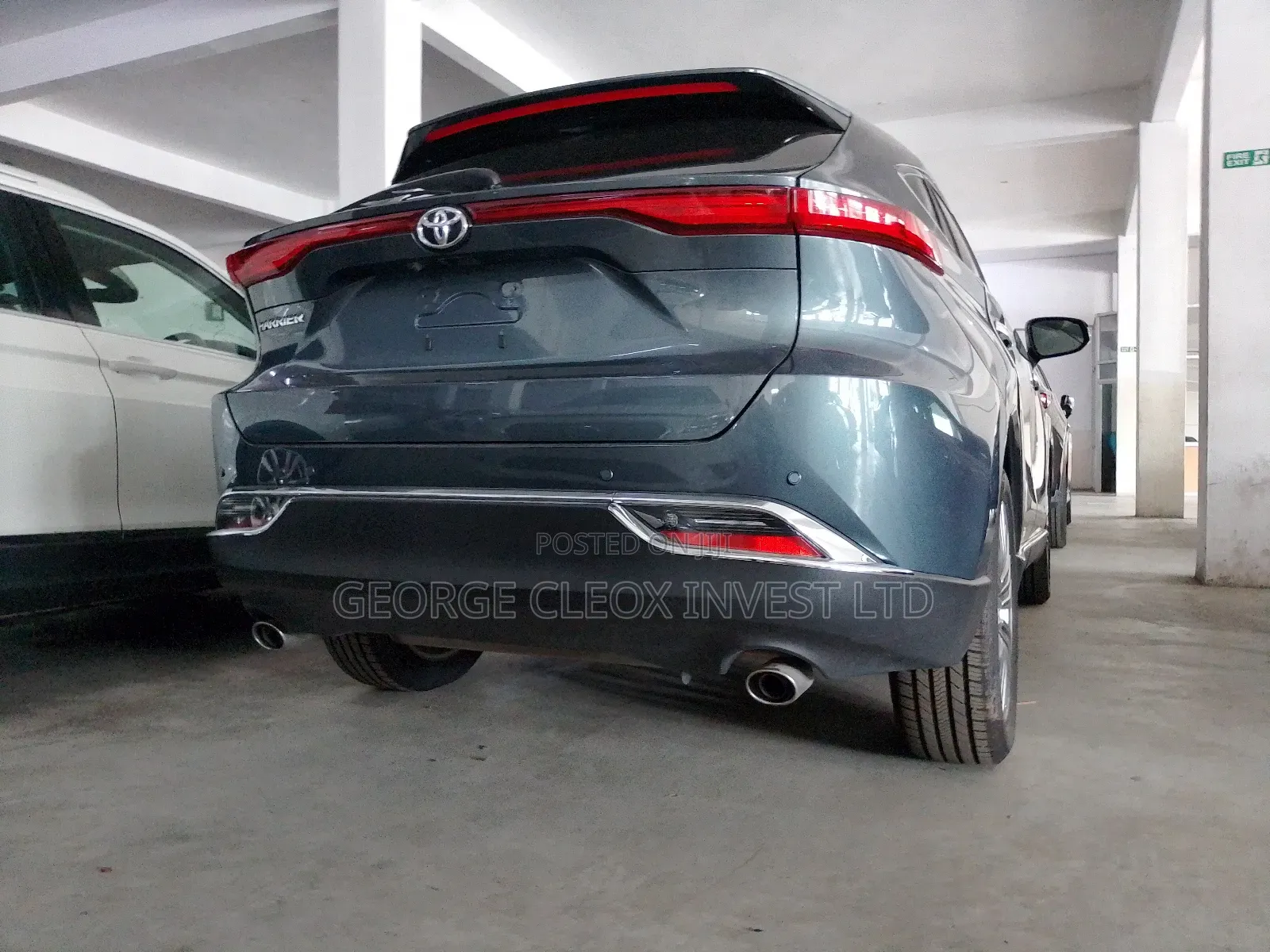 Toyota Harrier 2020 Blue