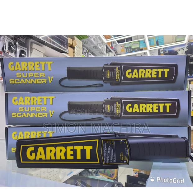 Security Garret Super Scanner - main view