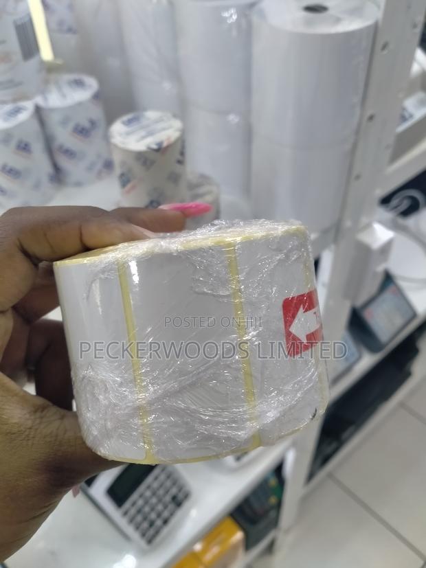 60 by 40 White Self-Adhesive Thermal Label