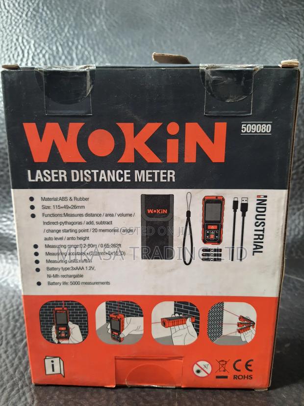 Wokin Laser Distance Meter 80m - thumbnail 3