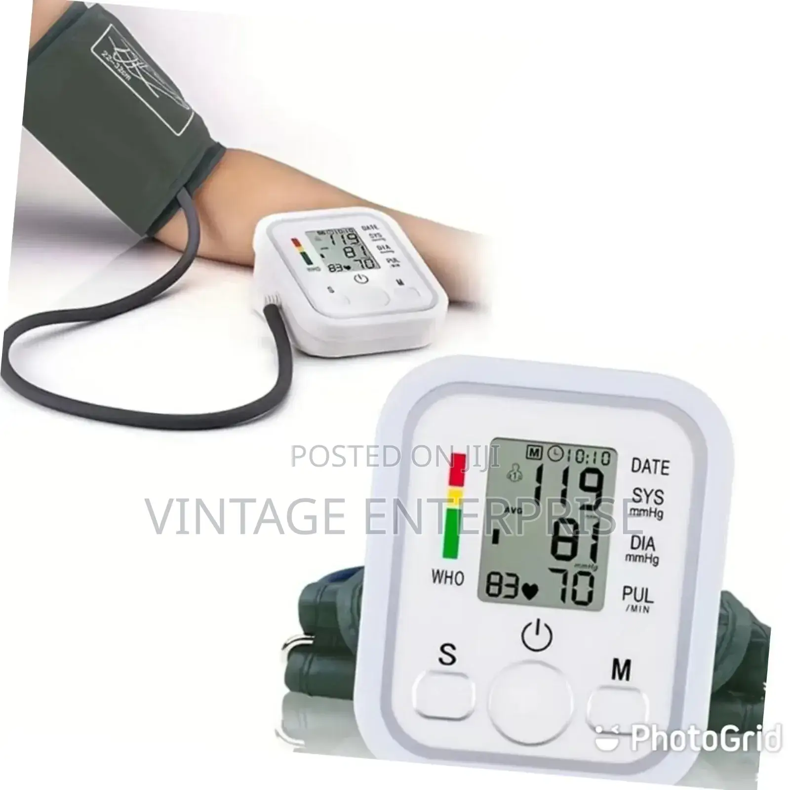 Automatic Digital Arm Blood Pressure Monitor