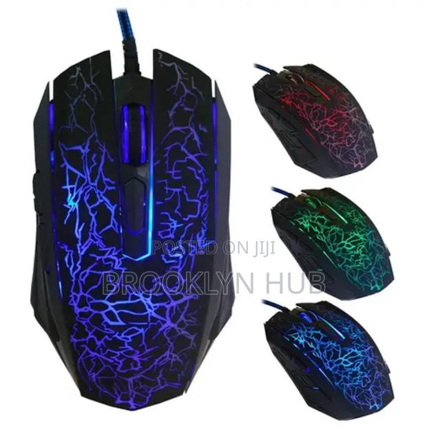 Glowing Led Gaming Mouse (With Backlight) - main view