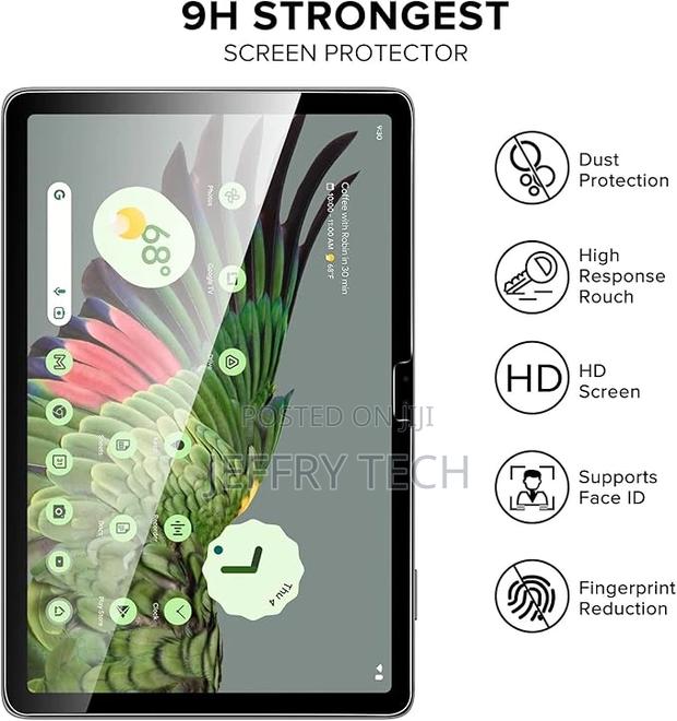Glass Screen Protector for Google Pixel Tablet 10.95" - thumbnail 2