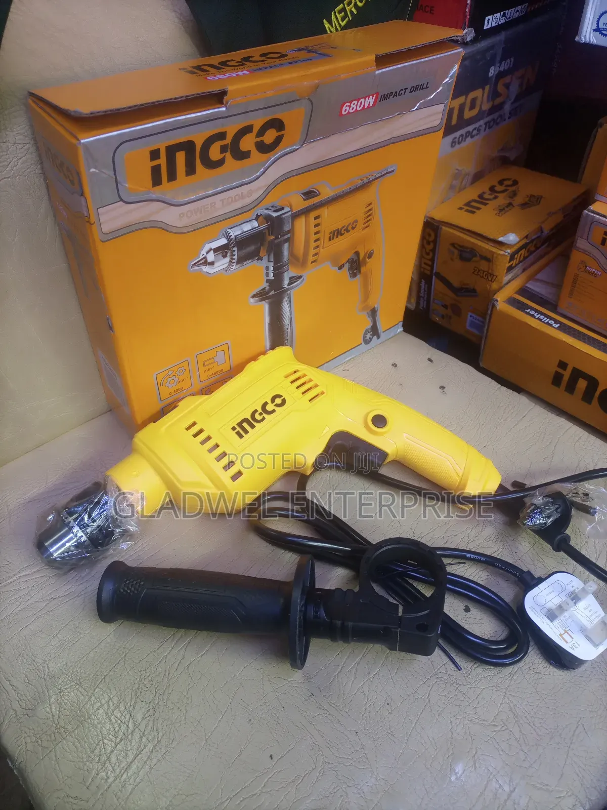 Impact Drill Ingco 680watts With Hummer