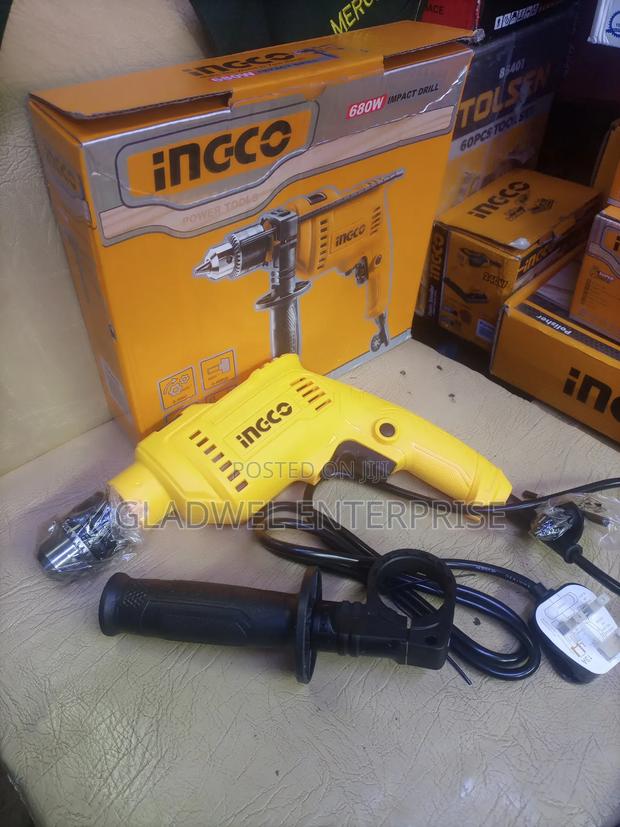 Impact Drill Ingco 680watts With Hummer - main view