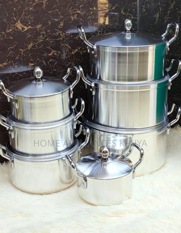 Tornado Cookware Set Stainless - main view