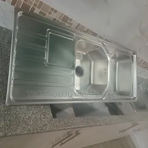 Kitchen Stainless Steel Double Bowl Single Drain Sink
