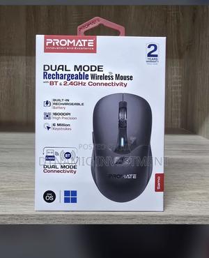 Promate Rechargeable Wireless Mouse BT RF Connectivity - thumbnail 2
