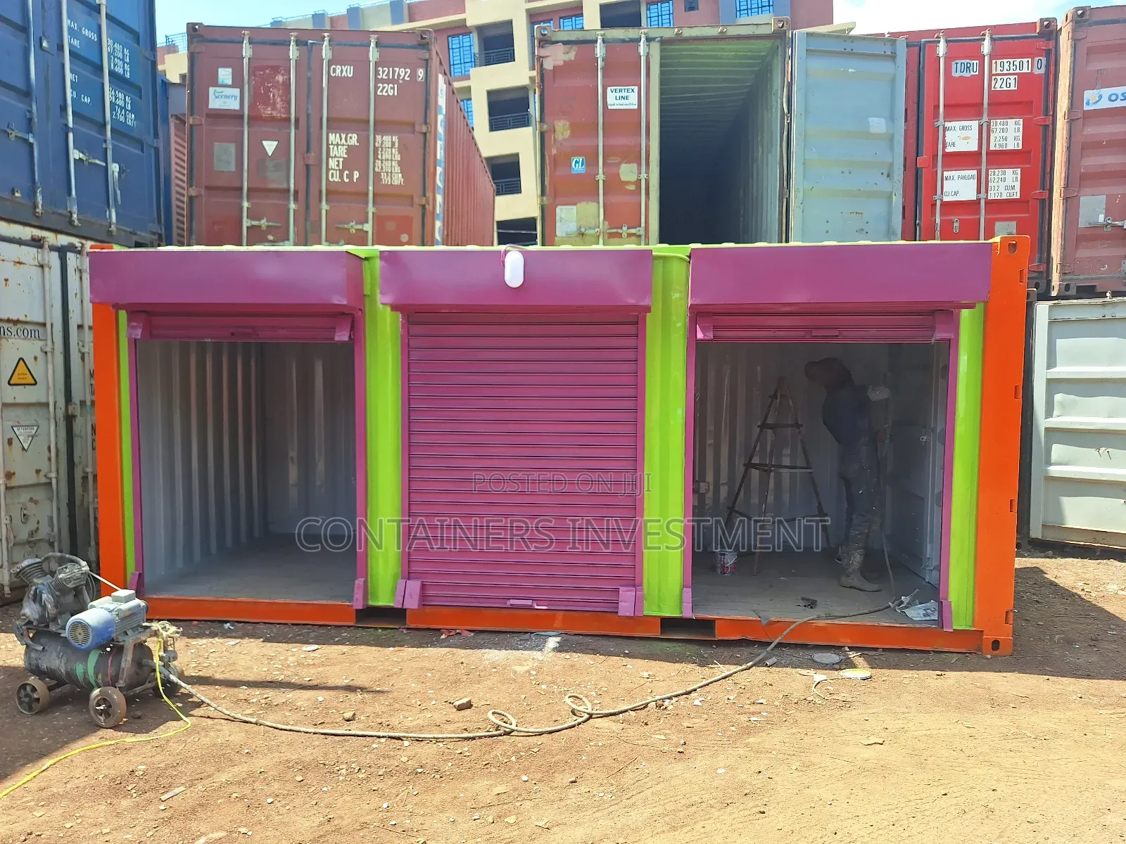 Shipping Containers and Fabrication- Home for Containers.