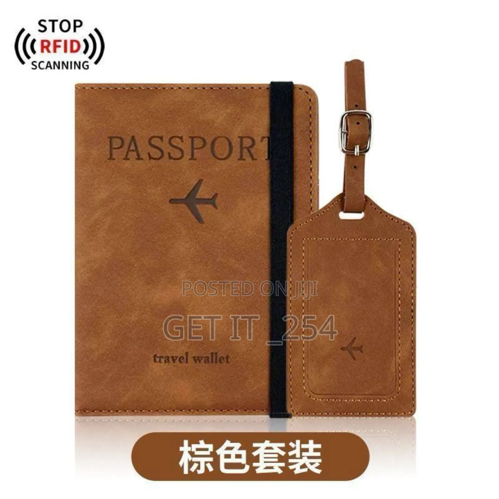 *Passport Holder,Passport Cover With RFID Blocker Plus