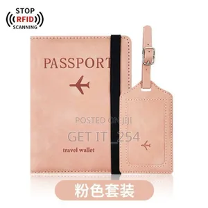 *Passport Holder,Passport Cover With RFID Blocker Plus