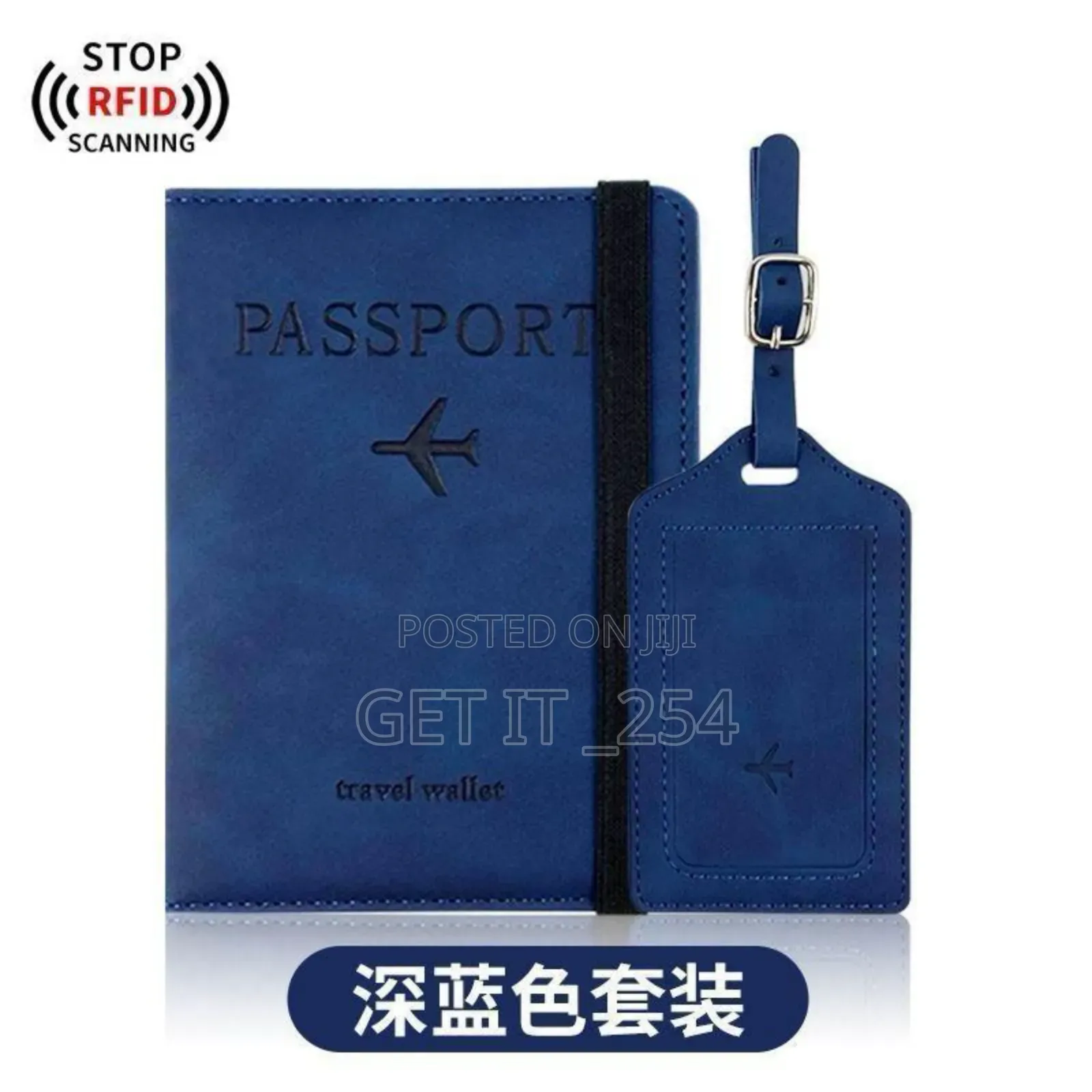 *Passport Holder,Passport Cover With RFID Blocker Plus
