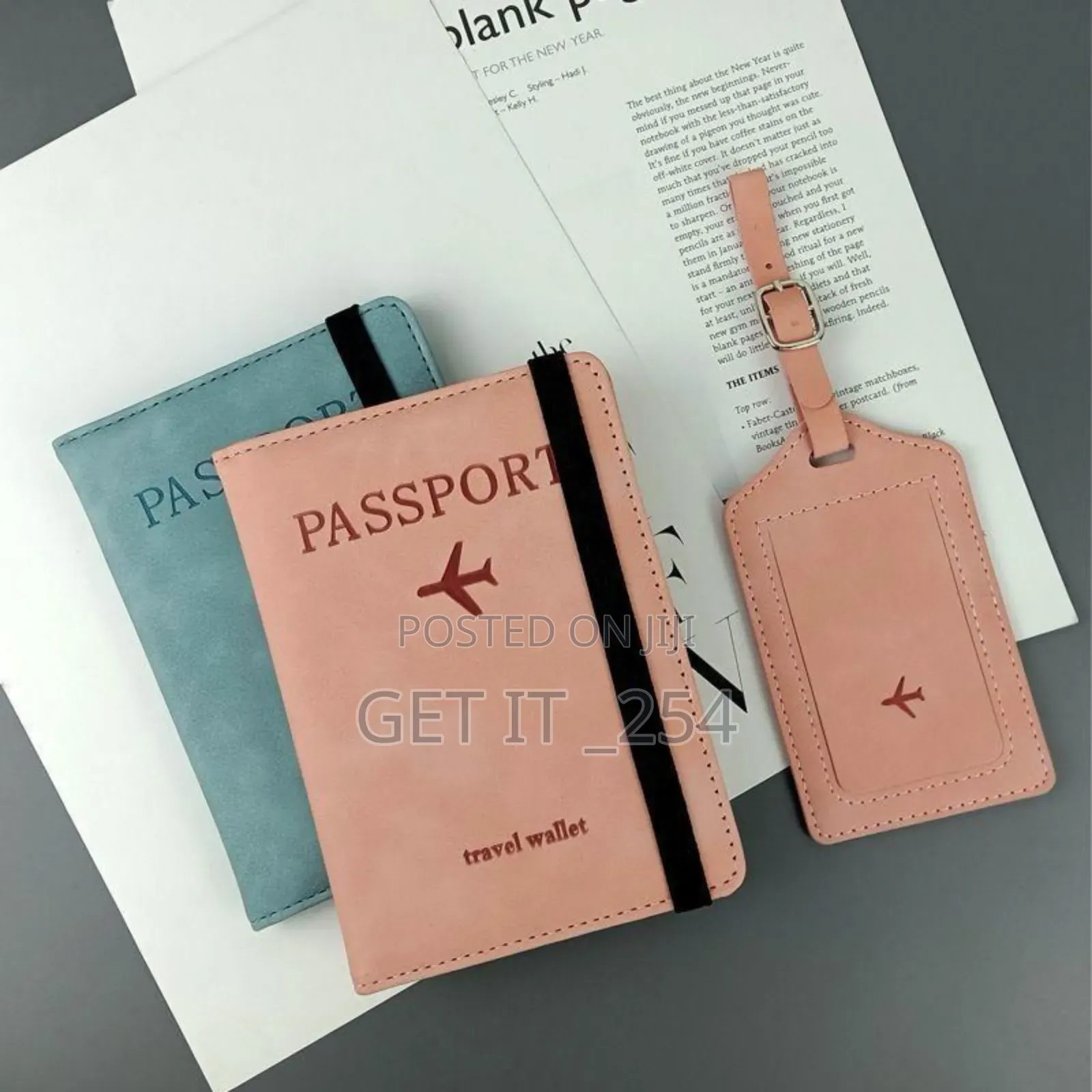 *Passport Holder,Passport Cover With RFID Blocker Plus