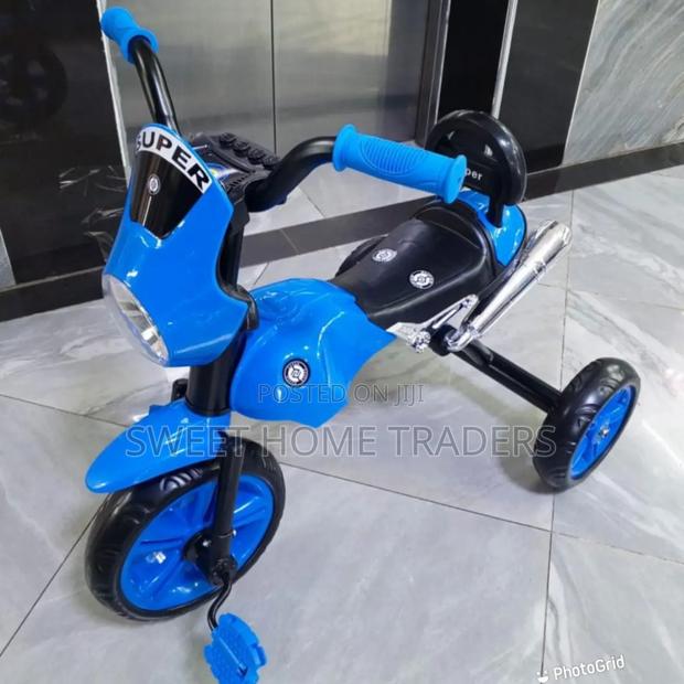 Tricycle With Torch Blue - main view