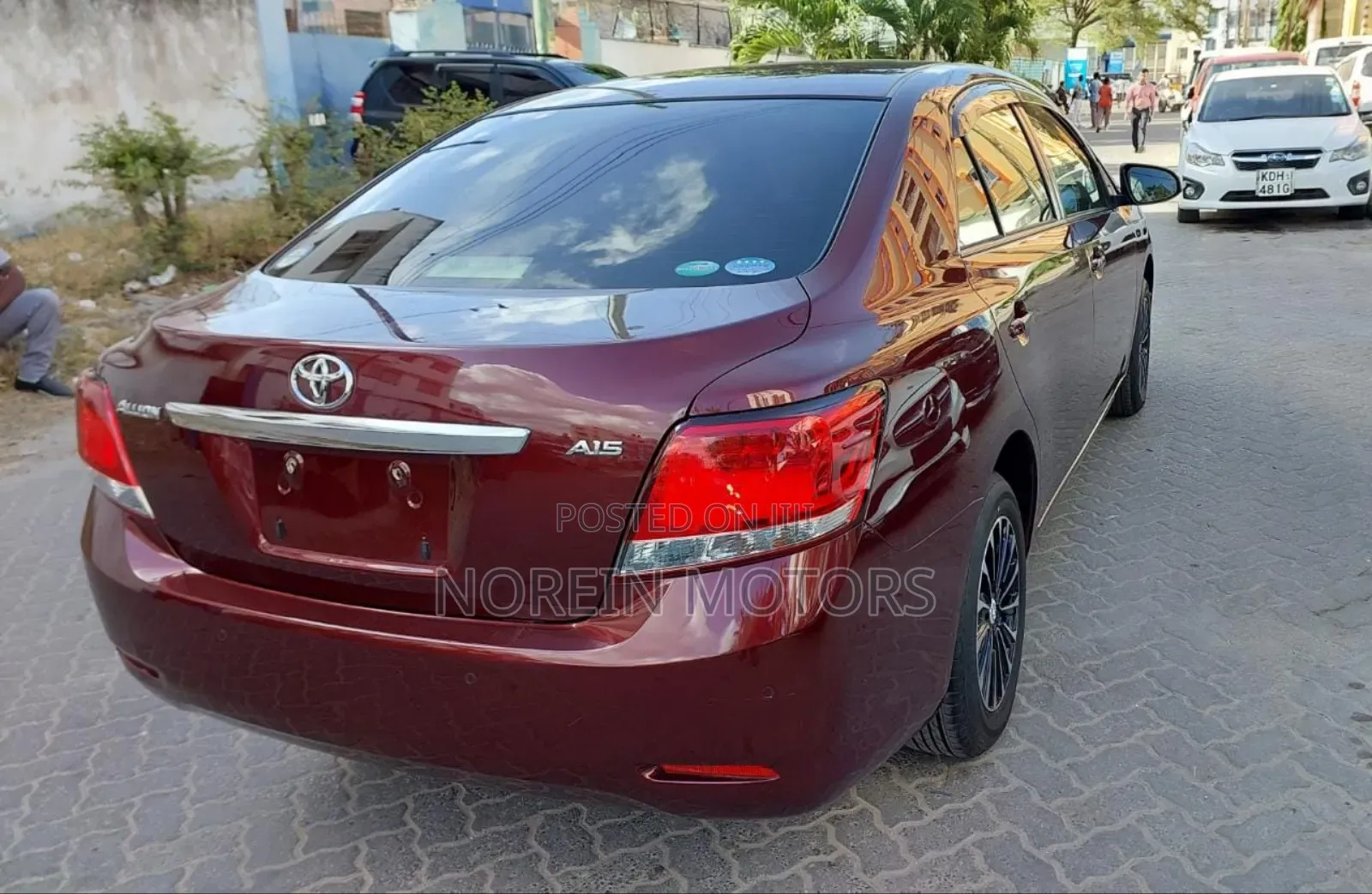 Toyota Allion 2018 Red