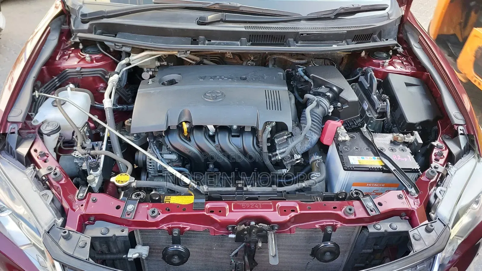Toyota Allion 2018 Red
