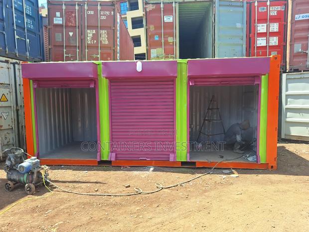20ft Container 3 Stalls for Sale- Home for Containers. - thumbnail 2