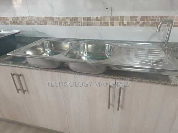 Stainless Steel Double Bowl Single Drain Sink - thumbnail 2