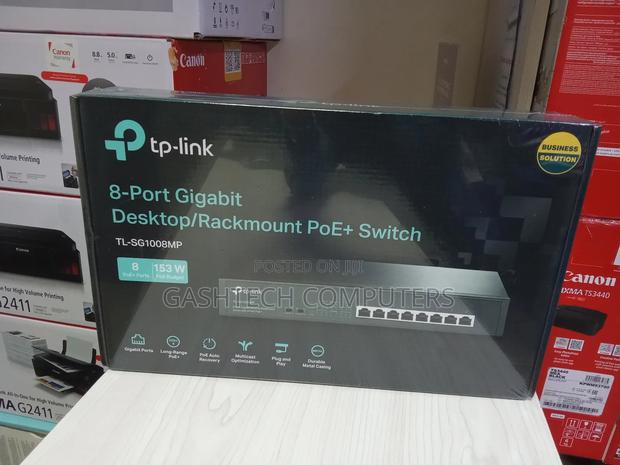 Tp-Link 8-Port Poe Switch [ 1000 MBPS ] - main view