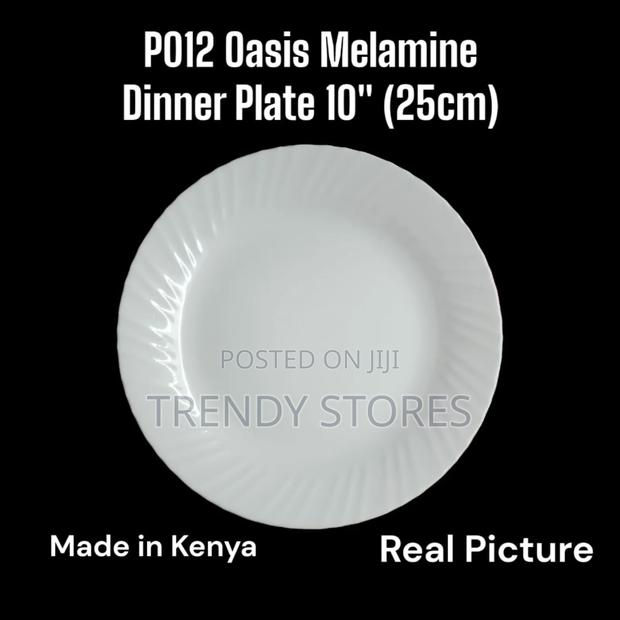 Oasis Melamine Round Dinner Plate - main view