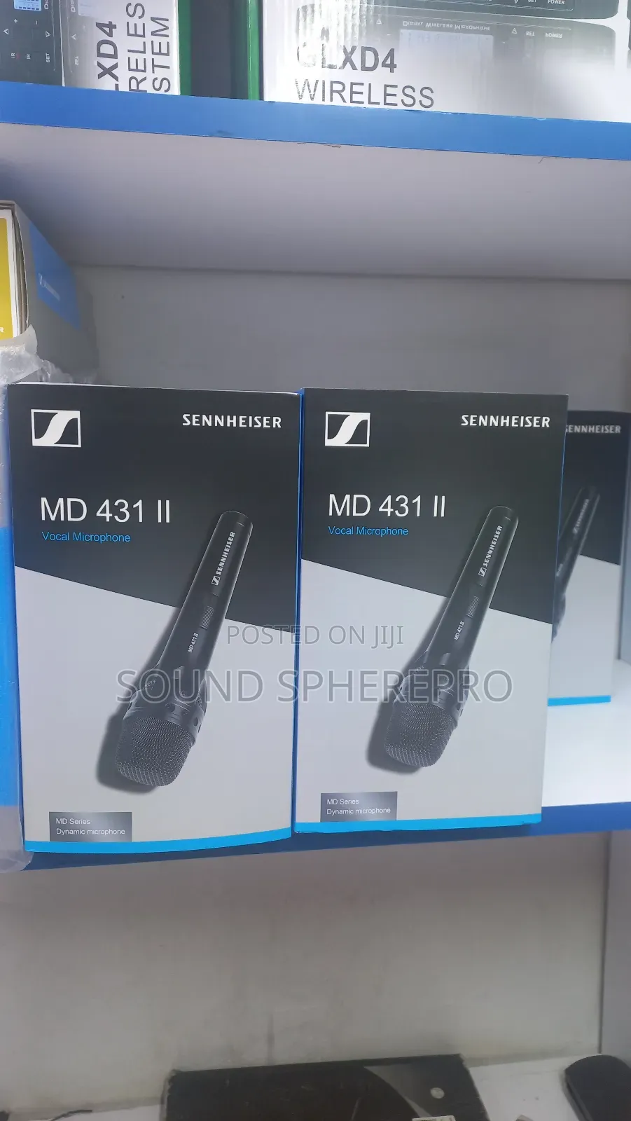 Sennheiser MD 431II Wired Microphone