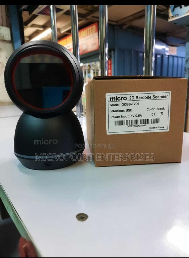 Barcode Scanner Round - main view