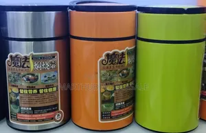800ml Foodflask With Spoon Available in 3colours