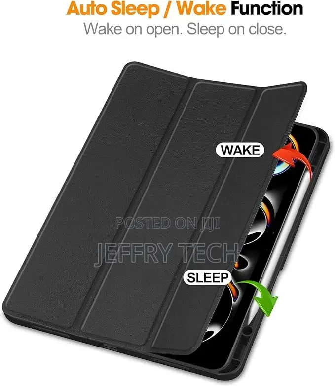 Smart Tablet Case for iPad Pro 13 (2024) Stand Shockproof