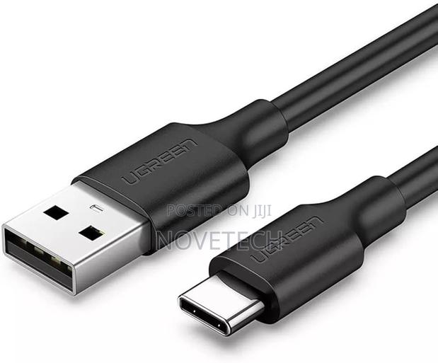 UGREEN USB 3.0 to TYPE CUSB C Cable Nickel Plated 2m Black - main view
