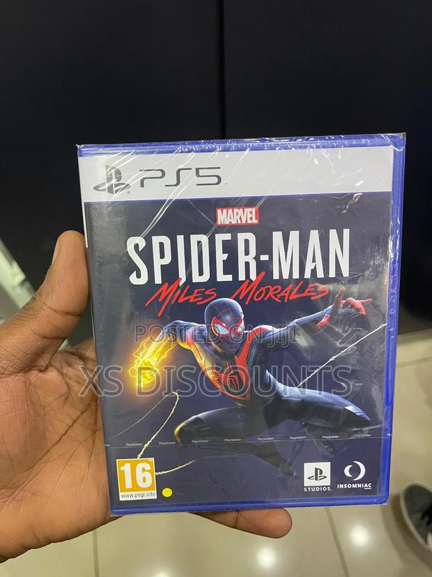 Marvel Spiderman:Miles Morales for Ps5 . - main view