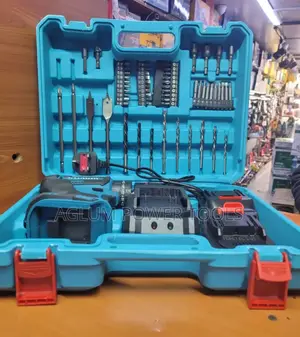 Cordless Drill 88v Toolset With Bits and Batteries
