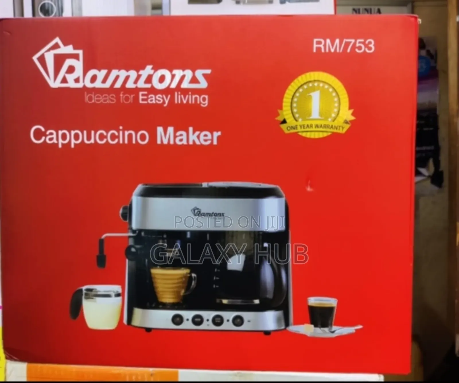 Ramtons Rm/753 Cappuccino Coffee Maker