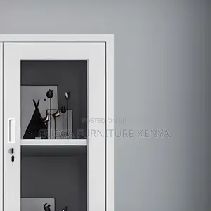 Cabinets: Office Modern Storage Cabinet With 02 Doors