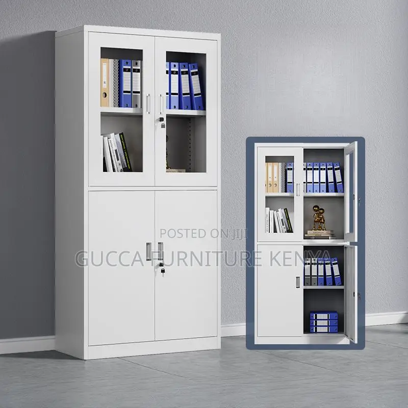 Cabinets: Office Modern Storage Cabinet With 02 Doors