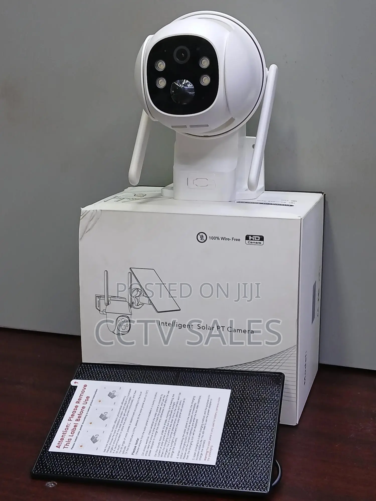 Wifi Solar Powered Wireless Security Night Vision Camera
