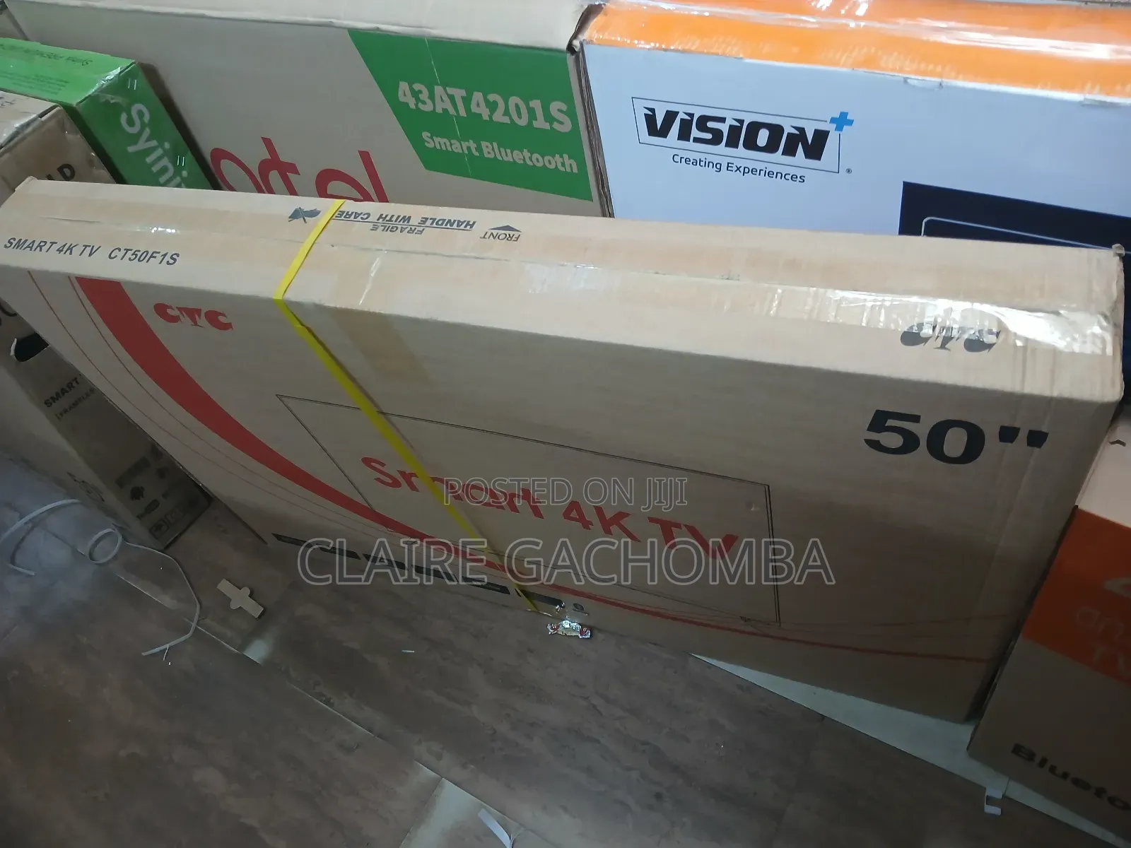 CTC Smart Android TV, 50'' Inch ,Youtube Frameless.